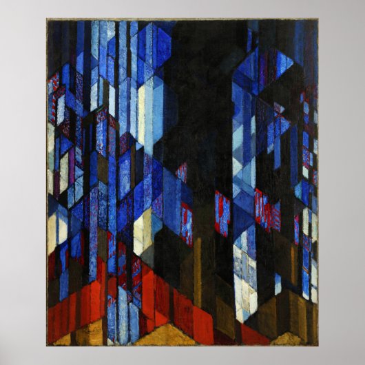 Katedrála (De kathedraal) van František Kupka 1913 Poster (Voorkant)