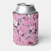 KATENDAME BLOEMEN Hot Roze Blikjeskoeler (Blikje Achterkant)