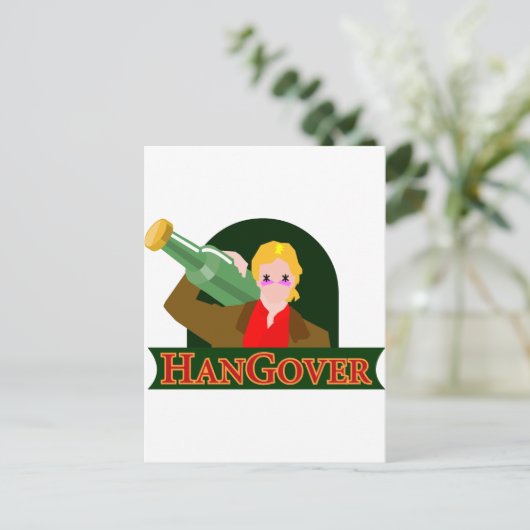 kater briefkaart (Staand voorkant)