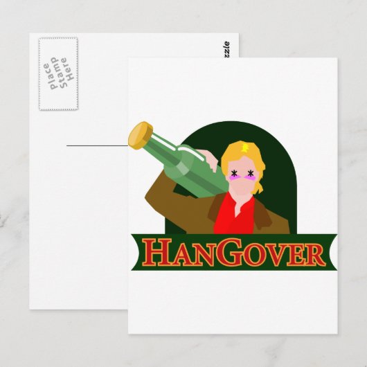 kater briefkaart (Voorkant / Achterkant)