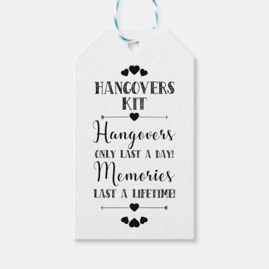 kater bruiloft gunst cadeau label cadeaulabel (Voorkant)