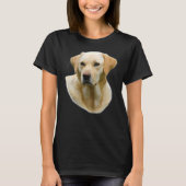 Kater II 2 Geel Lab Hond De Echte Zach Gal T-shirt (Voorkant)