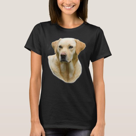 Kater II 2 Geel Lab Hond De Echte Zach Gal T-shirt (Voorkant)