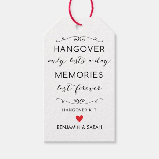 Kater Kit Labels / Bruiloft Favor Labels Cadeaulabel (Voorkant)