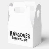 "Kater Survival Kit" Bedankdoosjes (Geopend)