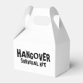 "Kater Survival Kit" Bedankdoosjes