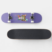 Kater Waterverf Kleurrijk Persoonlijk Skateboard (Horizontaal)