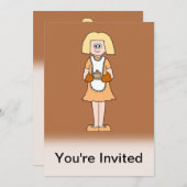 Kateraar met hot Soup. Kaart (Voorkant / Achterkant)