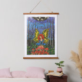 Katerfly. Kate Struik Hangend Wandkleed (Slaapkamer)