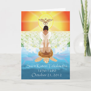 Kateri Tekakwitha Kaart