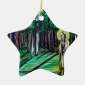 Kateri Tekakwitha Keramisch Ornament (Voorkant)