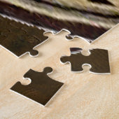 KATGEVECHT IN EEN TEEPEE LEGPUZZEL (Zijkant)