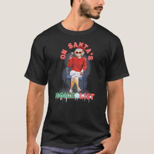 Kath en Kim Kerstmis Lawaai Lijst Grappig met Loll T-shirt