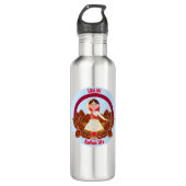 Kathak Dance Waterfles met Naam (Voorkant)