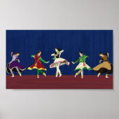 Kathak Dancers Miniature Print (Voorkant)