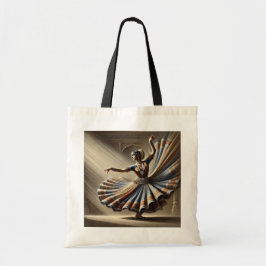 Kathak Indian Dancer Tote Bag