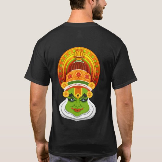 KATHAKALI GEZICHT T-SHIRT (Achterkant)