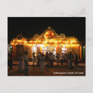 Katharagama tempel briefkaart