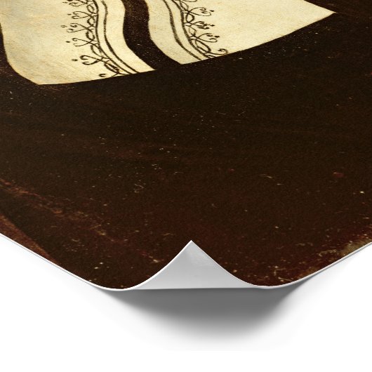 Katharina Luther , 1528 Poster (Hoek)