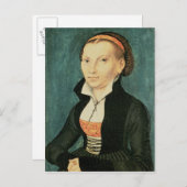 Katharina von Bora, toekomstige echtgenote van Mar Briefkaart (Voorkant / Achterkant)