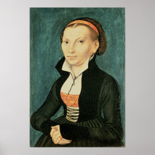Katharina von Bora, toekomstige echtgenote van Mar Poster