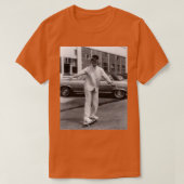 Katharine Hepburn Skateboarding T-shirt (Design voorkant)