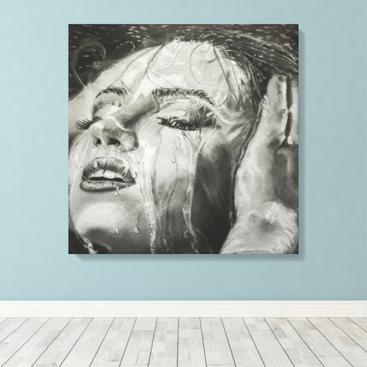 Katharsis Canvas Afdruk (Insitu (Houten vloer))