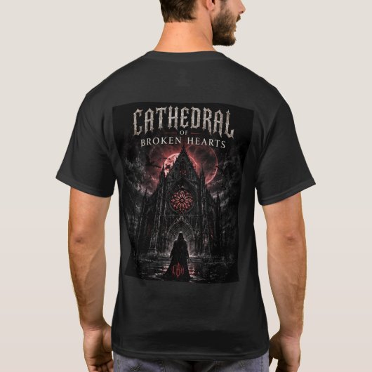 KATHEDEDRAL VAN GEBROKEN HARTEN T-SHIRT (Achterkant)