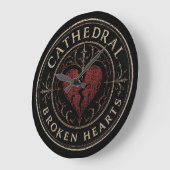 KATHEDEDRALE VAN GEBROKEN HARTEN LOGO KLOK (Hoek)