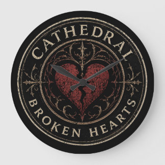 KATHEDEDRALE VAN GEBROKEN HARTEN LOGO KLOK