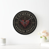KATHEDEDRALE VAN GEBROKEN HARTEN LOGO KLOK (Huis)