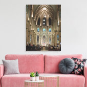 Kathedraal-bogen & glas - Guayaquil, Ecuador Canvas Afdruk (Insitu (Woonkamer))