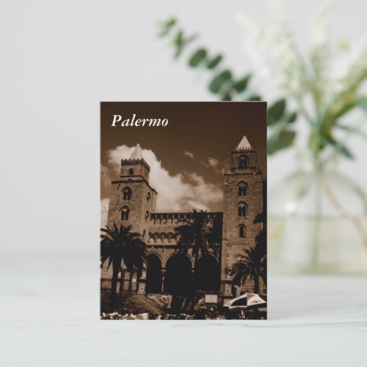 kathedraal briefkaart (Staand voorkant)