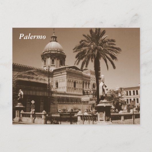 kathedraal briefkaart (Voorkant)