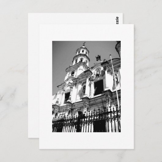 kathedraal briefkaart (Voorkant / Achterkant)