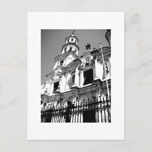 kathedraal briefkaart (Voorkant)