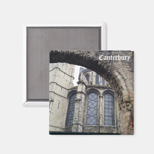 Kathedraal - Canterbury Magneet (Voorkant / Achterkant)