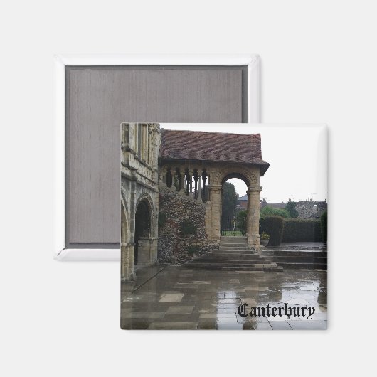 Kathedraal - Canterbury Magneet (Voorkant / Achterkant)