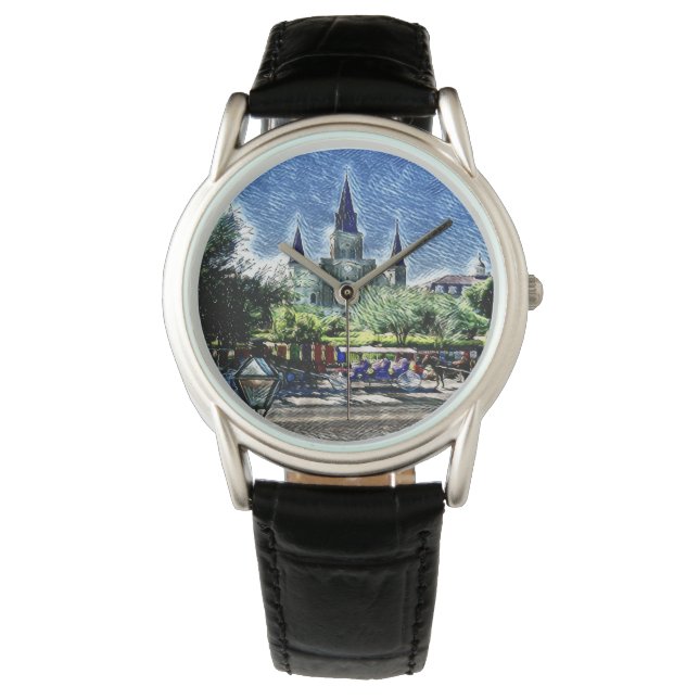 Kathedraal Carre I Horloge (Voorkant)
