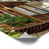 kathedraal en balkons poster (Hoek)