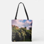 Kathedraal en kasteel van Durham Tote Bag (Achterkant)