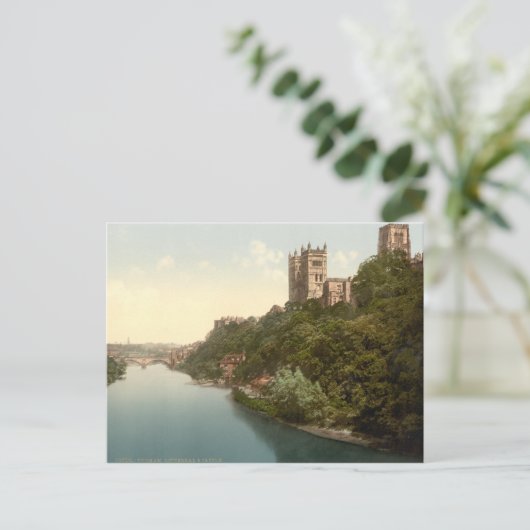 Kathedraal en kerk, Durham, Engeland Briefkaart (Staand voorkant)