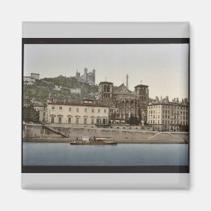 Kathedraal en Notre Dame de Fourviere, Lyon, Frank Magneet