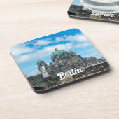 Kathedraal en tv-toren van Berlijn, Duitsland Bier Onderzetter (Linkerzijde)