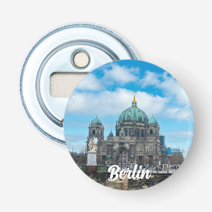 Kathedraal en tv-toren van Berlijn, Duitsland Button Flesopener