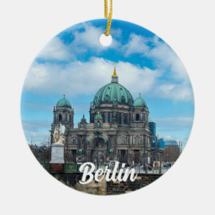 Kathedraal en tv-toren van Berlijn, Duitsland Keramisch Ornament