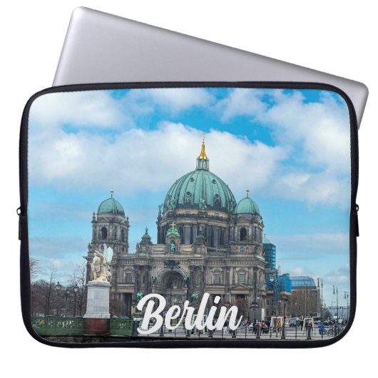 Kathedraal en tv-toren van Berlijn, Duitsland Laptop Sleeve (Voorkant)