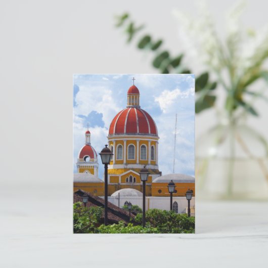 kathedraal granada helder briefkaart (Staand voorkant)