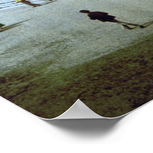 Kathedraal in Algiers Poster (Hoek)