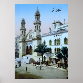 Kathedraal in Algiers Poster